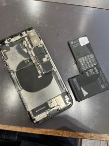 iPhoneX電池交換