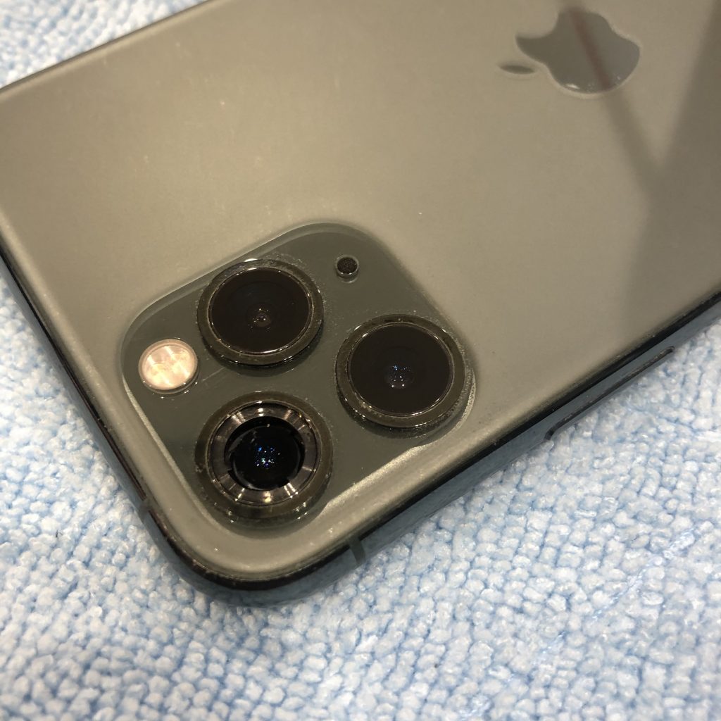 iPhone　修理　広島　11　pro　広角レンズ　リアカメラレンズ