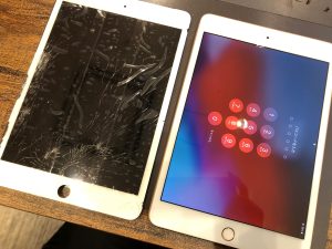iPad5/フロントガラス交換