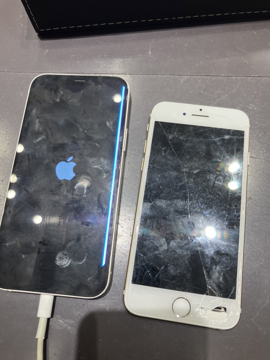 iPhone12とiPhone7の画面割れを修理させていただきました！
